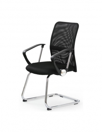 Scaun vizitator mesh HM Vire Skid negru [1]