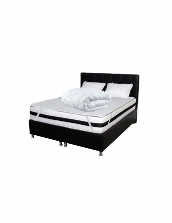 Saltele memory - Set Avantaj Saltea Memory Foam Crin 140x200 cu Perne, Husa si Pilota