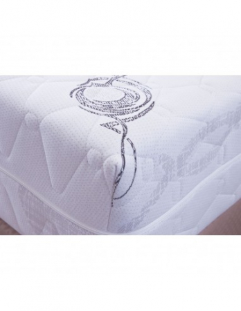 Saltea Neptun Memory Pocket Comfort 160x200 cu cadru si tablie portocalii [3]