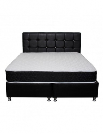 Saltele superortopedice - Set Avantaj saltea superortopedica Lux Praga 140x200 cu perne, husa si pilota iarna
