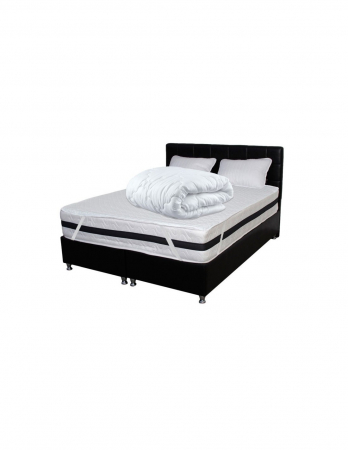Set saltea superortopedica Tulip 180x200 cu perne, husa si pilota [4]