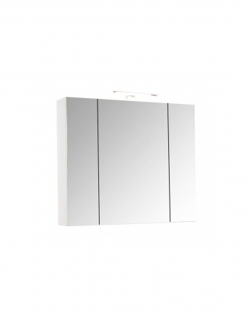 Set mobilier baie alb cu oglinda si iluminare LED [4]