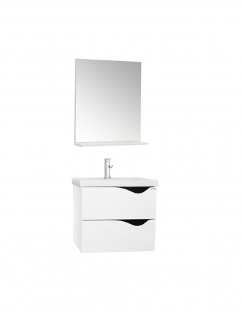 Set Baza si lavoar GN0971 suspendat si Oglinda GN0671 - 60 cm [1]