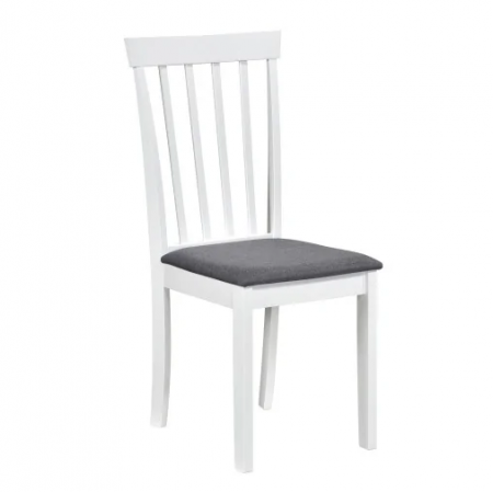 Set masă rotundă Sophia 90 cm + 4 scaune Houston, alb [2]