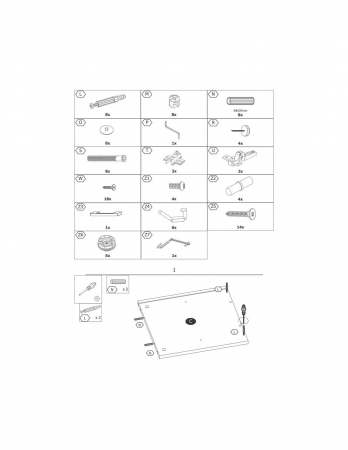 Set mobilier hol alb cu oglinda si pantofar, 6 umerase, sezut gri [2]
