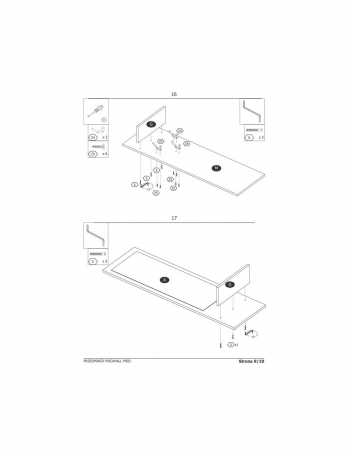 Set mobilier hol cu cuier, oglinda si bancă pantofar stejar wotan [10]