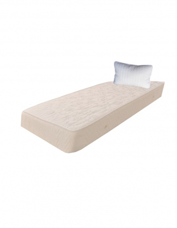 Saltele superortopedice - Set Saltea cu Arcuri Dafin 90x200 cu Perna Microfibră Albă