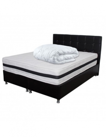 Saltele memory - Set Saltea Memory foam Crin 140x200x25 plus pilota vara microfibra 180x200