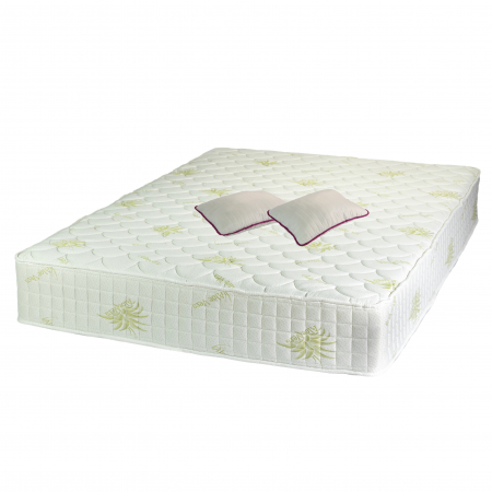 Set Saltea Pocket Spring MILANO 160x190x24 cu Doua Perne Microfibra