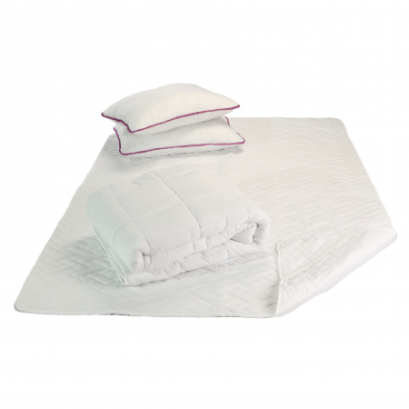 Set Saltea Pocket Spring MILANO 180x200 cu perne, husa si pilota [5]