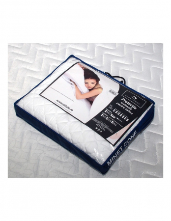 Set Saltea Roza Super Lux Ortopedica 140x200 cu Perne si Pilota [4]