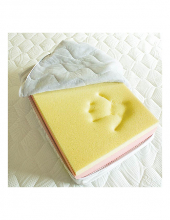 Set pat complet Saturn Memory Plus cu saltea, perne si pilota [3]
