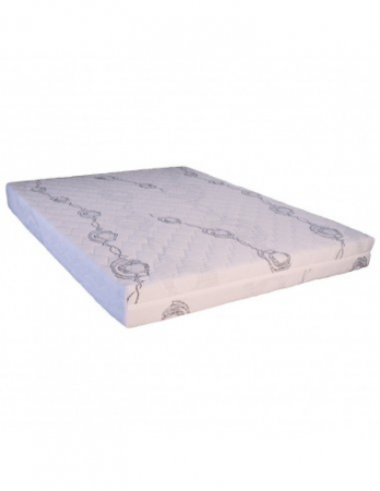 Set saltea Saturn Memory Plus 180x200 cu perne ortopedice si pat tapițat portocaliu [1]