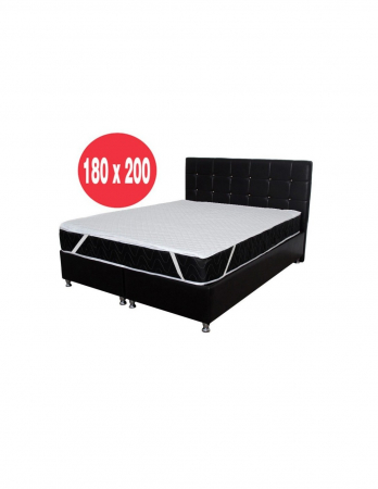 Saltele superortopedice - Set saltea superortopedica Lux Luna 180x200 cu husa hipoalergenica