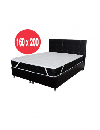 Saltele superortopedice - Set Saltea Superortopedica Lux Praga 160x200 plus Husa hipoalergenica