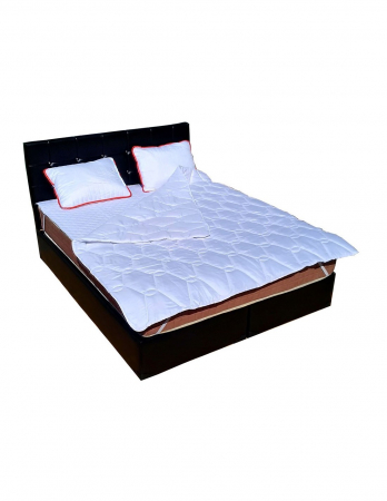 Set saltea superortopedica lux 140x200 cu perne si pilota [1]