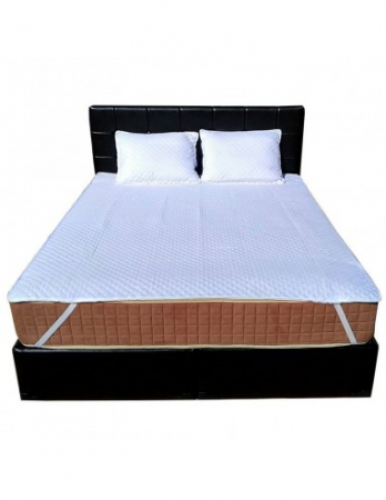 Saltele superortopedice - Set Saltea Superortopedica Lux ROMA 140x200 cu doua perne si husa hipoalergenica pe pat