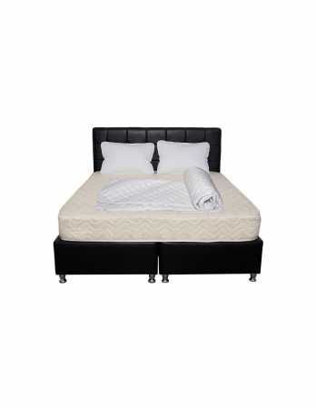 Set Saltea Superortopedica SOFIA 140x200 cu Perne, Husa si Pilota [2]
