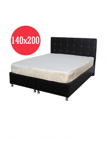 Saltele superortopedice - Set Saltea Superortopedica SOFIA 140x200x20 plus Husa hipoalergenica Minet