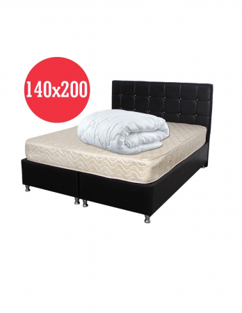 Saltele superortopedice - Set saltea superortopedica SOFIA 140x200 cu pilota iarna