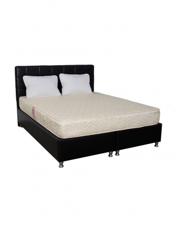 Set saltea superortopedica SOFIA 160x200 cm cu doua perne din microfibra [4]