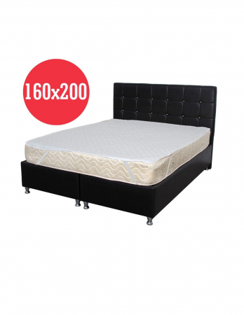 Saltele superortopedice - Set Saltea Superortopedica SOFIA 160x200x20 cu husa hipoalergenica