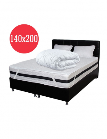 Saltele superortopedice - Set Saltea Superortopedica Tulip 140x200x30 cu Paturi, Perne si Pilota</h2>