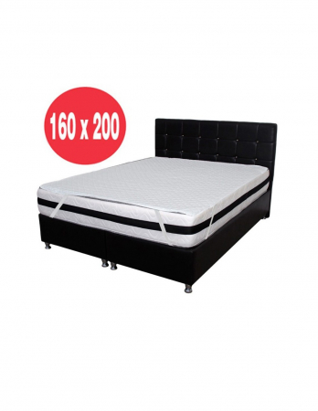 Saltele superortopedice - Set saltea superortopedica cu husa hipoalergenica 160x200