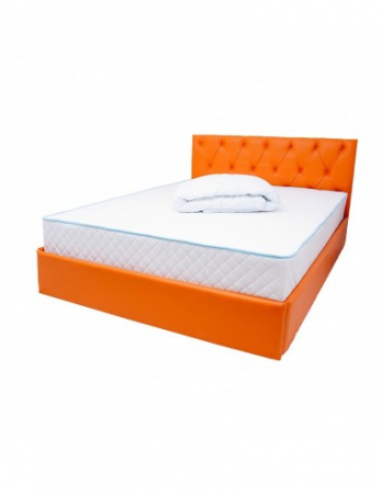 Set pat Uranus Spring Comfort cu saltea superortopedică și pilotă iarnă [2]