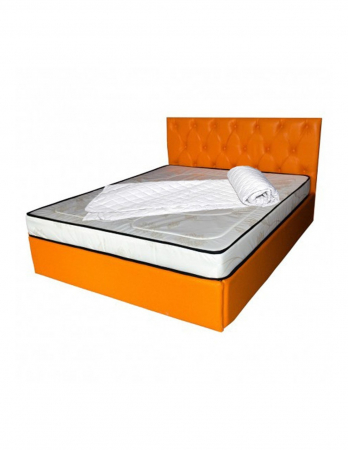 Saltele memory - Set Saltea Venus Eco Memory 140x200 cu Husa Hipoalergenica Portocalie