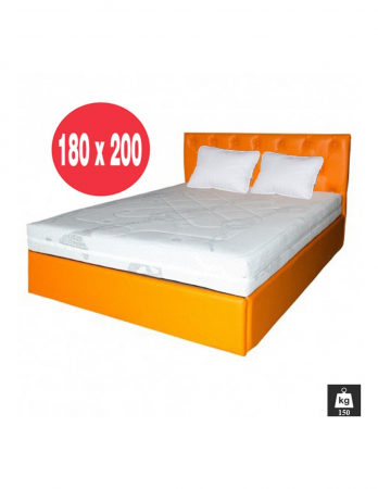 Saltele memory - Set Saltea Zeus Memory Comfort Dodolut 180x200 cu Două Perne din Microfibră