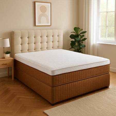 Topper saltea 120x190 din spumă poliuretanică, desfășurat parțial [1]