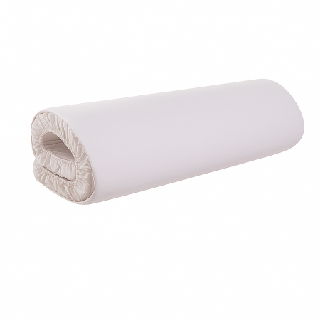 Topper saltea 120x200 din spuma alba cu husa de microfibra [2]