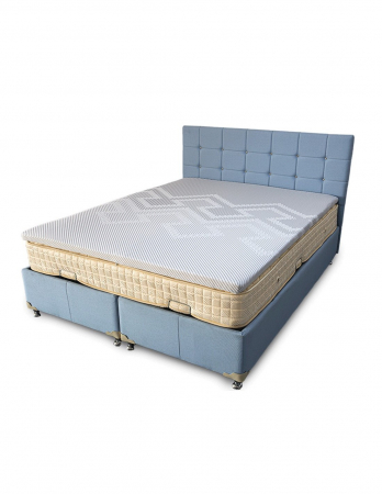 Top saltele - Topper saltea 160x200 cm din spuma HR cu husa detasabila