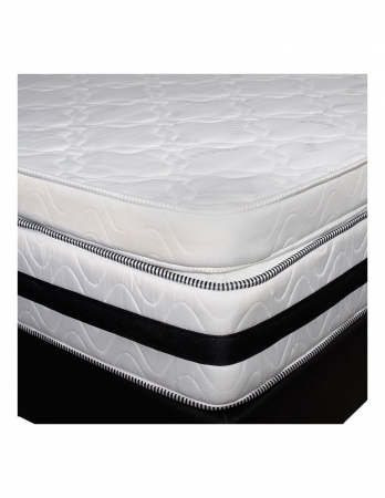 Topper saltea 80x200 din spuma poliuretanica de 10 cm, alb [7]