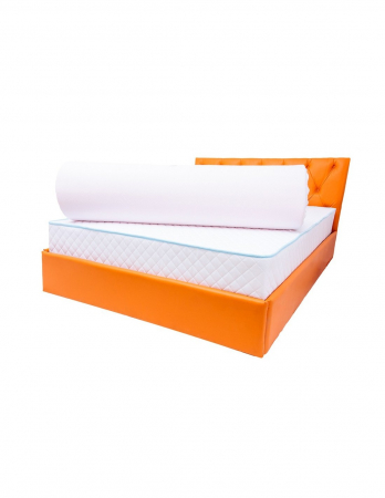 Top Saltea Drimus MemoHR 140x200 cu husa matlasata si cusaturi detaliate [2]