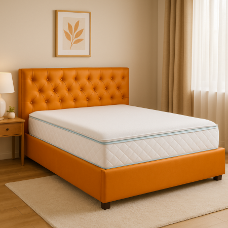 Top saltele - Topper Saltea Drimus MemoHR 160x200 cu Husa Matlasata
