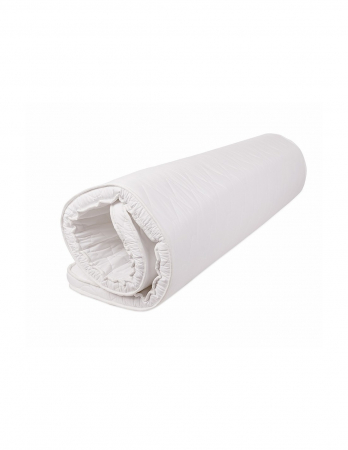 Top saltele - Top Saltea Spuma Memory Alb, Rulat, 130x190 cm