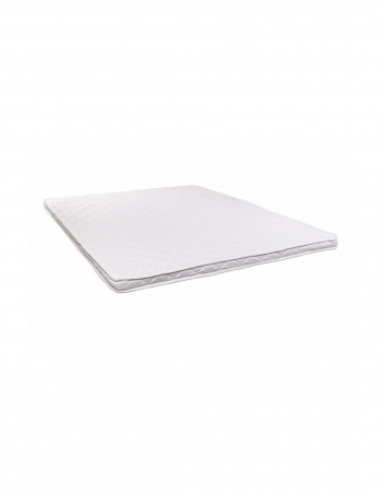 Top saltele - Topper Saltea Spuma Memory Alb 200x200 cm Grosime 5 cm