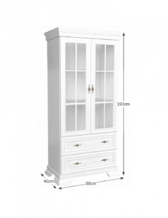 Vitrina VMW2 alb antichizat [2]