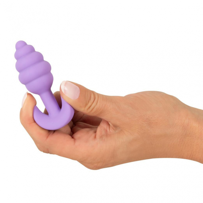 Dop Anal Texturat din Silicon Mov [3]