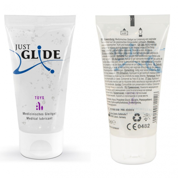 Lubrifiant pe baza de apa Just Glide Toy 50ml [1]