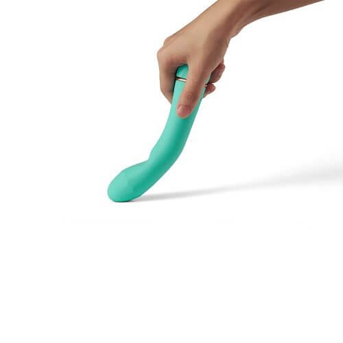 Mina Vibrator clasic din silicon moale 19.5cm verde [4]