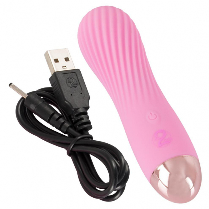 Mini Vibrator, 7 modele de vibratii, Roz [3]