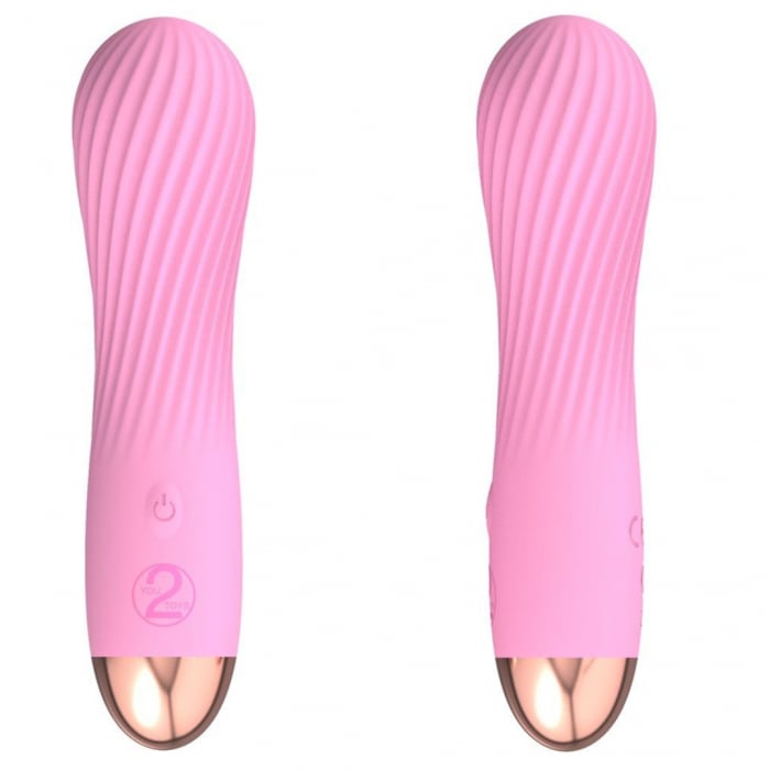 Mini Vibrator, 7 modele de vibratii, Roz [1]