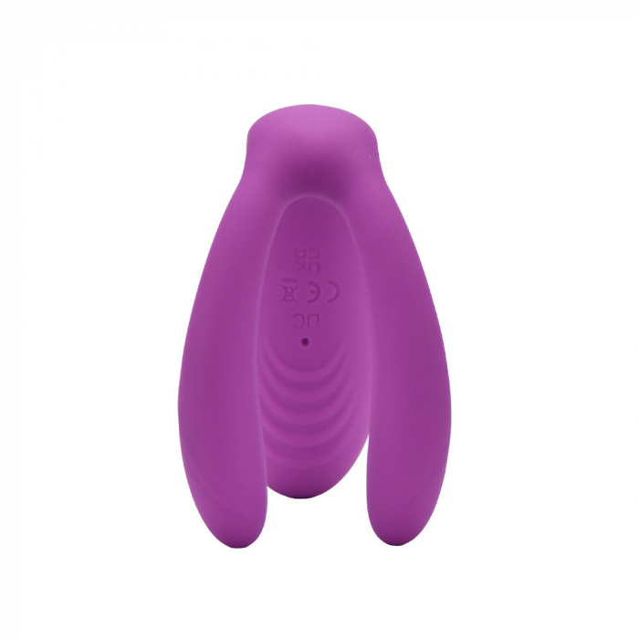 Vibrator Roz cu telecomanda reincarcabil pentru cupluri [4]
