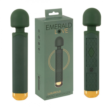 Bagheta - Bagheta Vibratoare, 10 moduri de vibratie, rezistenta la apa, Verde