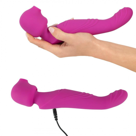 Bagheta Vibratoare, 3 functii, 10 moduri, Roz [1]