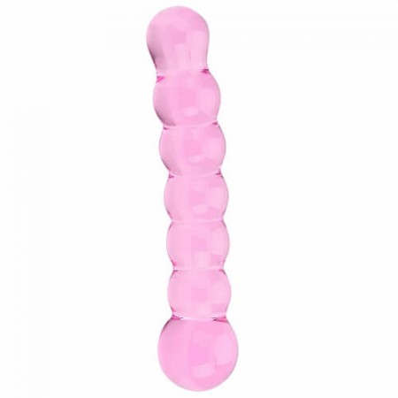 Jucarii Sexuale - Dildo Texturat din Sticla