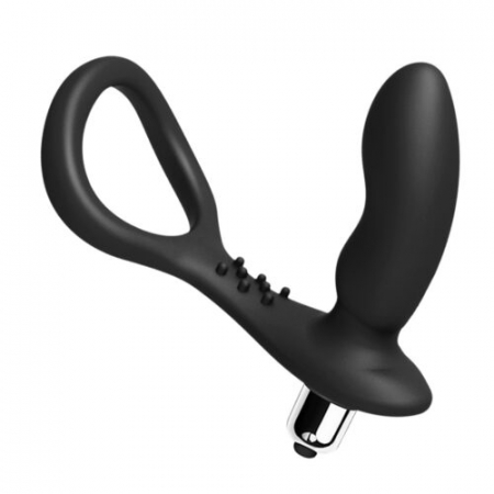 Dop Anal Vibrator pt Prostata cu Inel pentru Penis [1]
